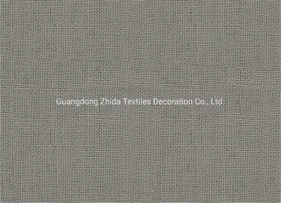 Hot-Selling Natural Linen Durable Sofa Plain Furniture Fabric