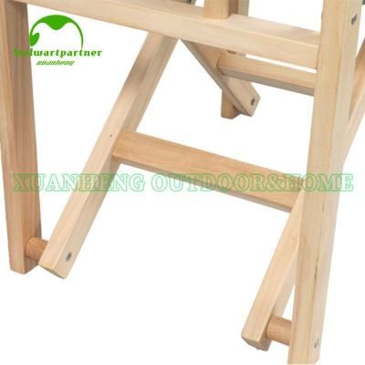 Portable Folding Canvas Wooden Director Chair Outdoor Chair