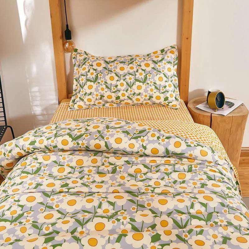 Bunk Bed 100% Linensheets, Wholesale Bed Cover Linen Fabric, Cover Duvet Cotton