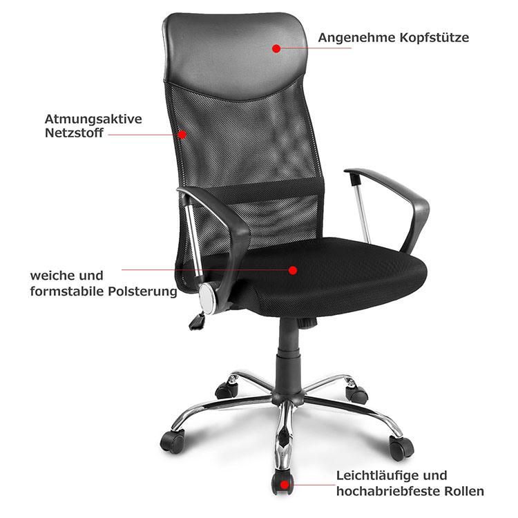 Wholesale Black Ergonomic Computer Furniture Swivel Comfortable Home Mesh Prices Office Chair for Sale