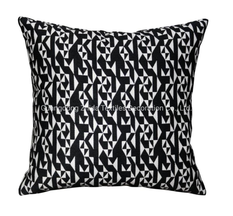 Dfs Polyester Jacquard Upholstery Decoration Corner Sofa Fabric Pillow