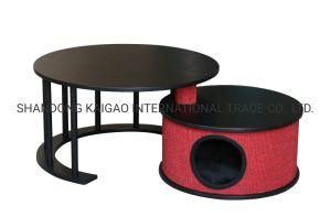 Special Design Circle Cave Cat Furniture with a Circle Platform