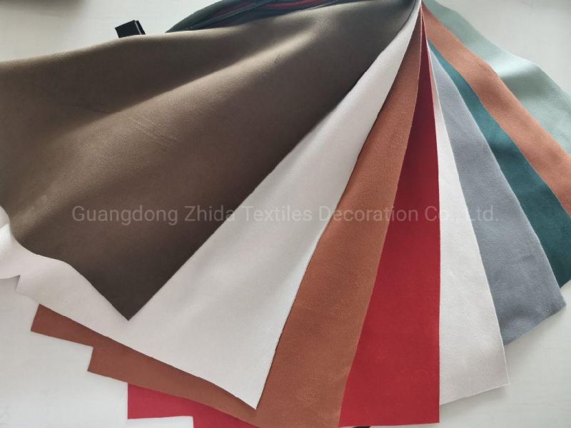Textile Baxter High Quality Two-Faced Frosted Leather Furniture Fabric