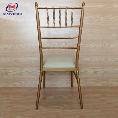 Hot Sale Gold Cheap Wedding Chair Banquet Chiavari Chair for Sale