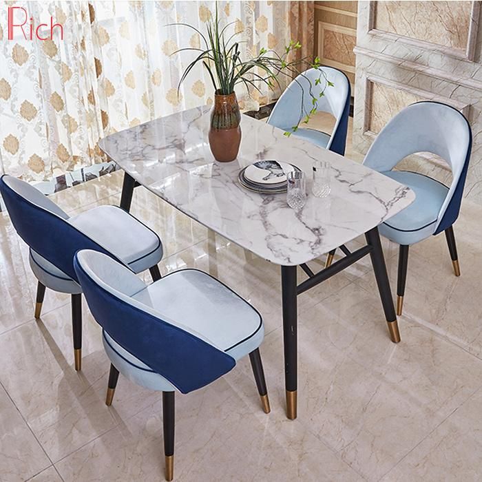 Restaurant Leisure Furniture Fabric Chair Modern Style Dining Room Chair