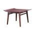 Nordic Home Villa Furniture Living Room Luxury Walnut Solid Wood Design Modern Square Coffee Tea Table