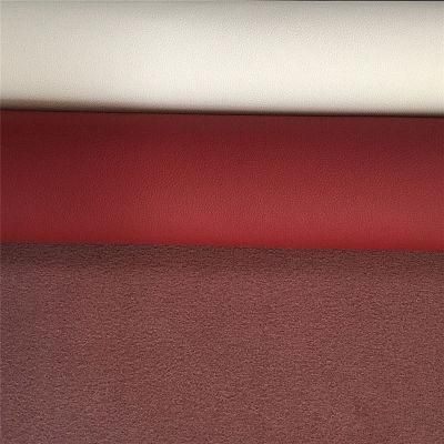 Solvent Free PU/PVC Artificial Leather for Car Seat Automotive Interior Accessories Trim Furniture Upholstery Sofa Racing Seat Office Chair