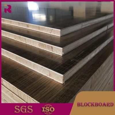 Melamine Laminated Wood Block Board Melamine Faced Blockboard