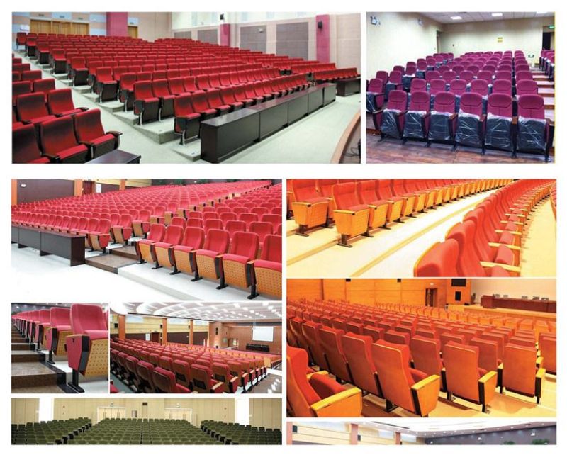 School Cinema Church Folding Fabric Public Auditorium Chair