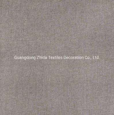 Home Textiles Classic Cotton Linen Plain Dyed Upholstery Decorative Fabric