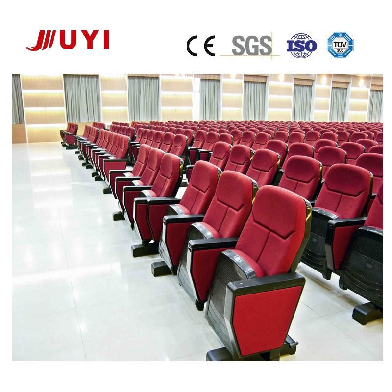 Factory Cheap Fashion 3D Cinema Chair Fabric Cover Cushion Seats Flame Resistant Motion Upholstered Writing Pad Chair