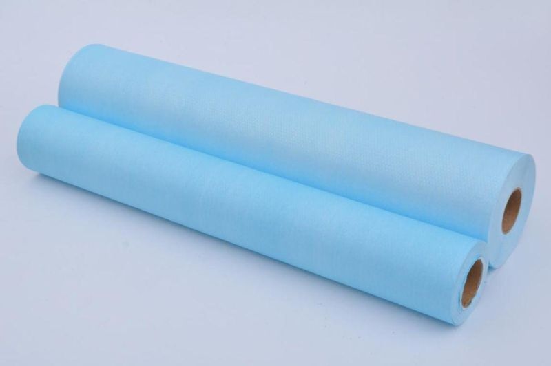 Non Woven Bed Sheet Couch Cover Disposable Examination Bed Paper Roll