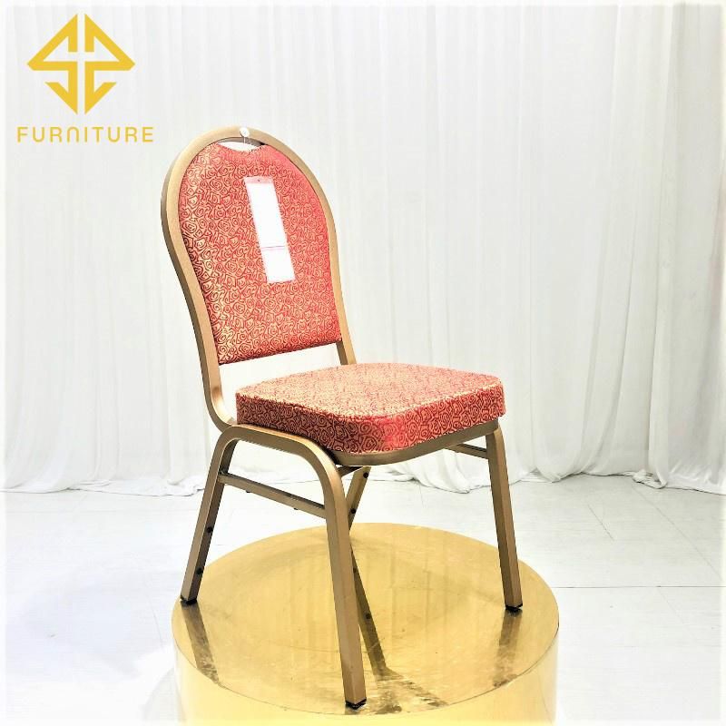 Modern High Back Fabric Dining Room Furniture Luxury Dining Hotel Chair