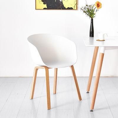 Grey White Designer Restaurant Cafe Bistro Dining Room Plastic Chairs