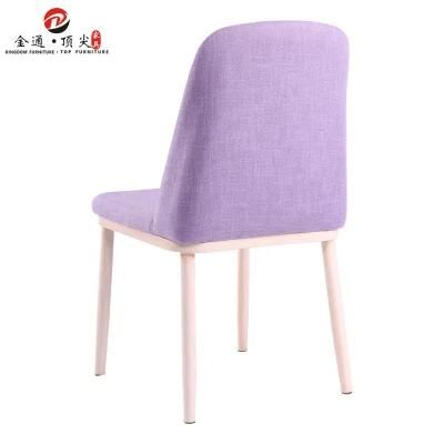 Outdoor Furniture Stackable Colorful Wood Like Cafe Chairs
