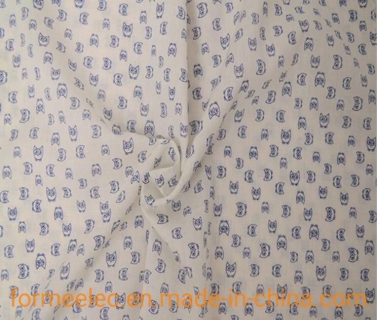 Underwear Pajamas Summer Clothes Fabric 60s 68g 90*88 Cotton Fabric Poplin for Camisole Dress