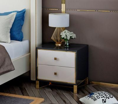 High Quality Modern Wood Mattress Frame Metal Home Wooden Furniture King Size Bed