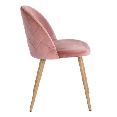 Wholesale Dining Room Chair Modern Luxury Furniture Fabric Velvet Dining Chair