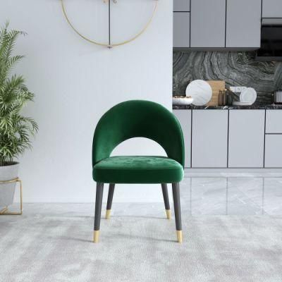 Modern Home Sintered Steel Home Furniture Metal Frame Dining Chair 100% Inspection Before Packing