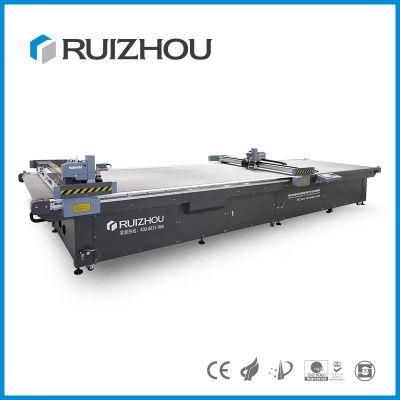 Ruizhou CNC Fabric Roll Cloth Strip Cutting Machine for Garments Apparel Sofa