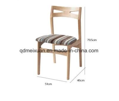 Oak Solid Wood Ash Wood Dining Chairs Modern Dining Chairs Computer Chairs (M-X2018)