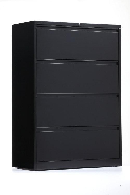 Steel Counter Weight Lateral Filing Cabinets Parts Waterproof 4 Drawer Metal Premier File Cabinet