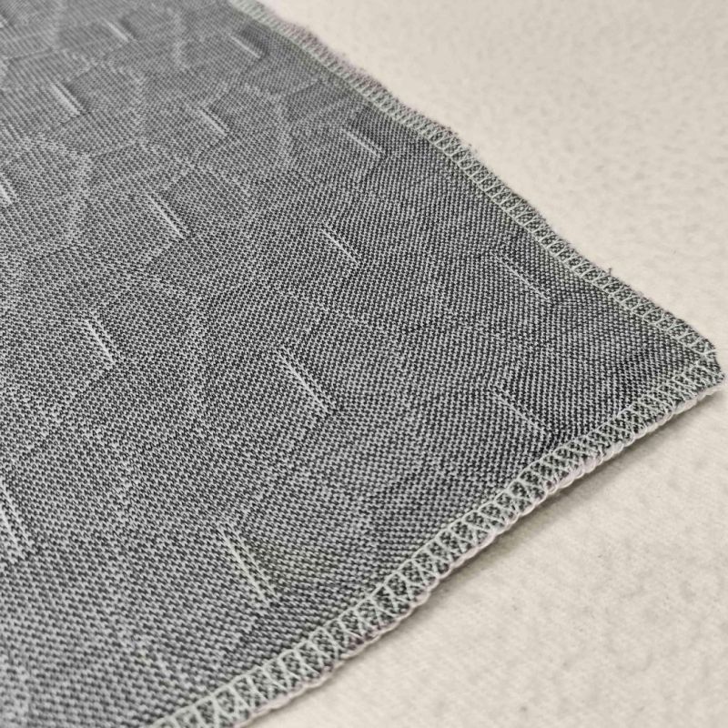 2022 New 3D Football Texture Micro-Elastic Fabrics for Furniture Upholstery Sofa Fabric