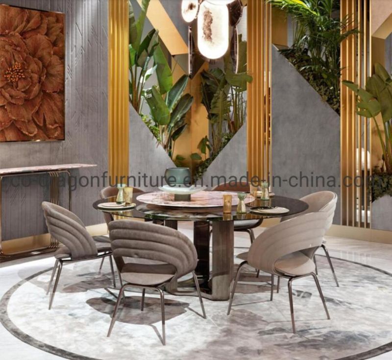 2022 New Design Luxury Fabric Dining Chair for Dining Furniture