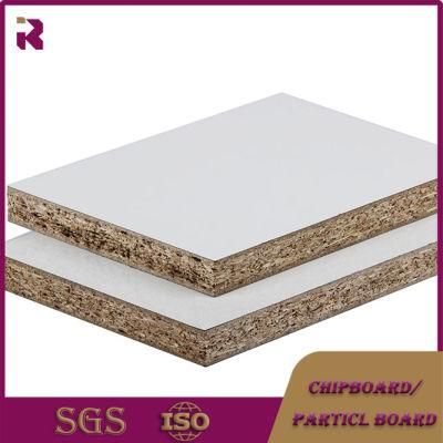 White Melamine Particle Board Chip Board for Furniture From China Exporter