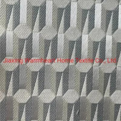 High Density Jacquard Woven Furniture Fabric Curtain Fabric (JAC17)