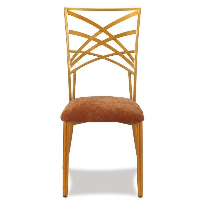 Wholesale Rose Gold Tiffany Bamboo Aluminum Metal Chiavari Chair