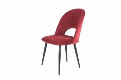 Modern Velvet Fabric Dining Chair Dining Room Sets