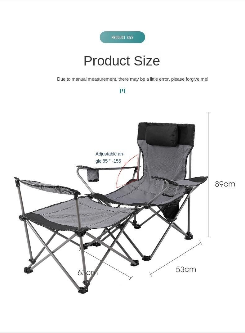 Gauze Net Fishing Stool Portable Leisure Child Mother Beach Chair Camping Backrest Armchair