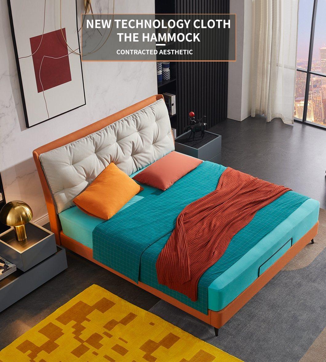 New Technology Fabric Bed Modern Bedroom Furniture