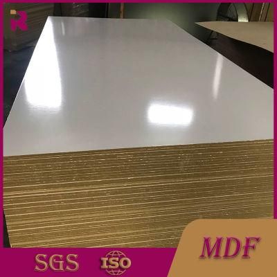 1220*2440 Melamine Faced MDF Board with E1 Grade for Furniture