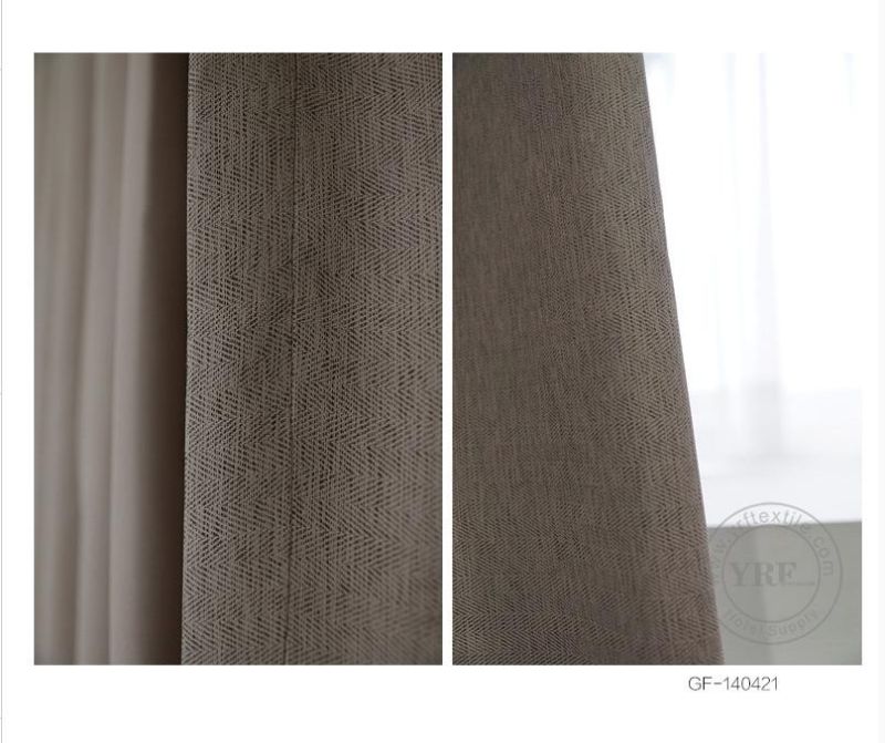 Hot Sale New Style Colors Plain Curtain Fabric Window Blind for Home