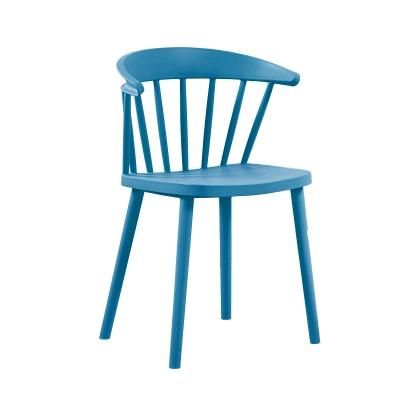 Cheap Stackable Garden Outdoor Leisure Colorful PP Dining Plastic Chair