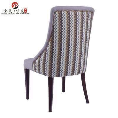 European Style Restaurant Furniture Single Seater Wood Like Sofa Chair