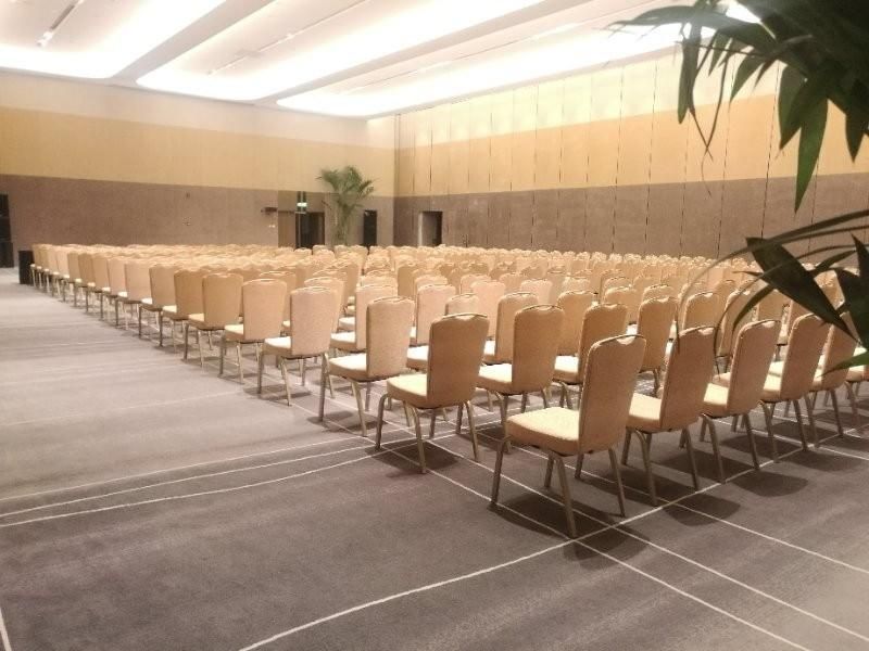 International Convention and Exhibition Center Hotel Banquet Conference Wholesale Gold Event Chairs Wedding