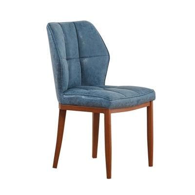 Modern Chaises Salle a Manger Leather Fabric Cafe Dining Chair