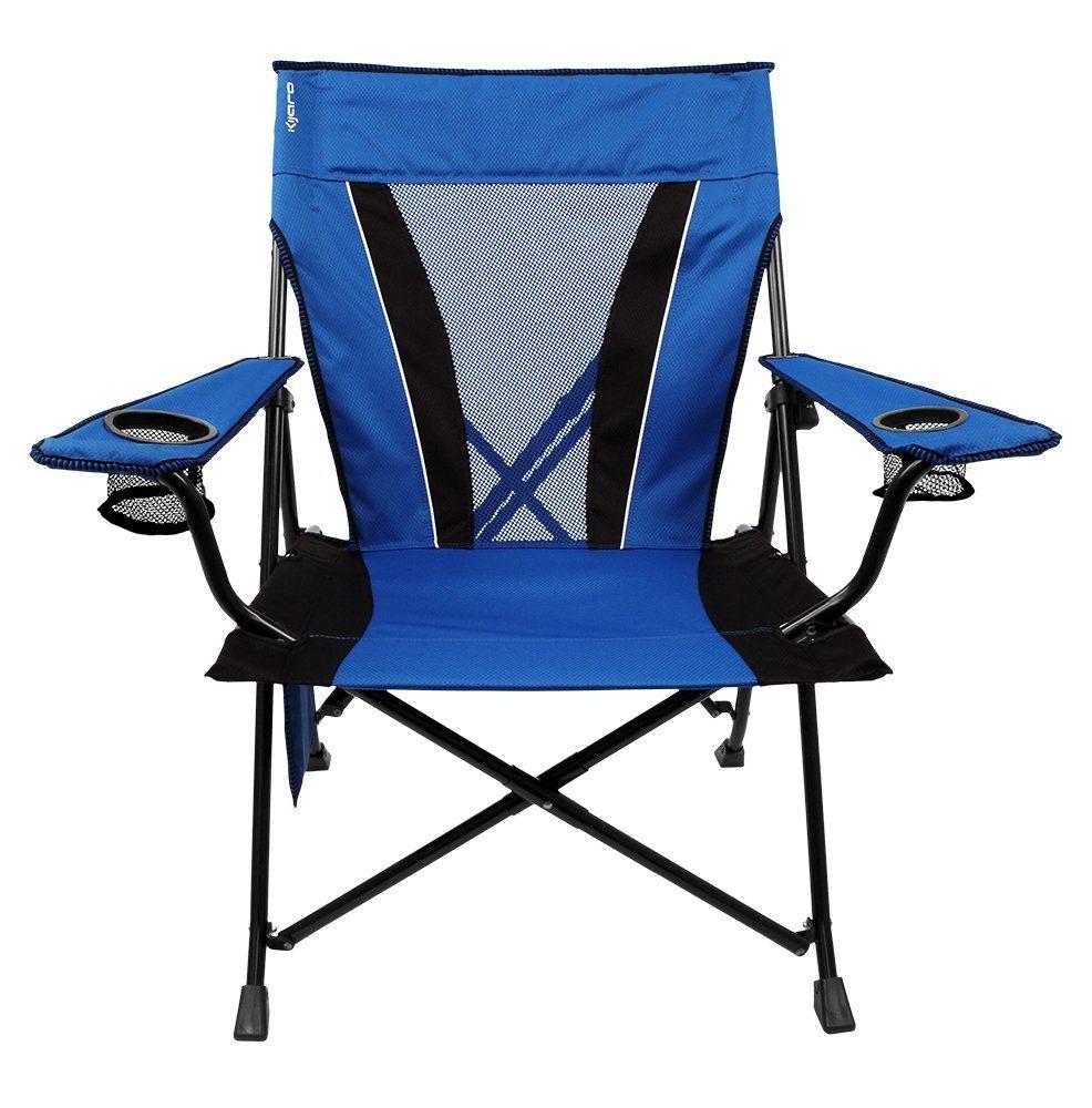 Camping Quad Chair Smooth Armrest 1200d Oxford Fabric Aluminum Frame