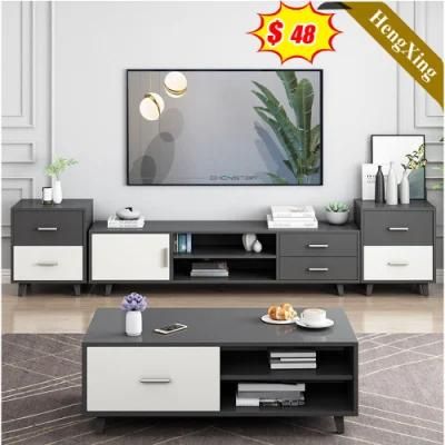 Hot Sale Home Living Room Bedroom Furniture Storage Wooden TV Cabinet Modern TV Stand Coffee Table (UL-11N0360)