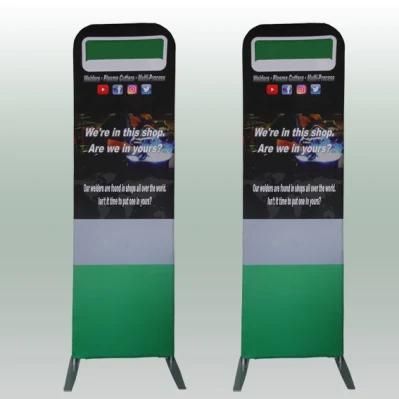 Exhibition Fabric Tension Banner Display Stand