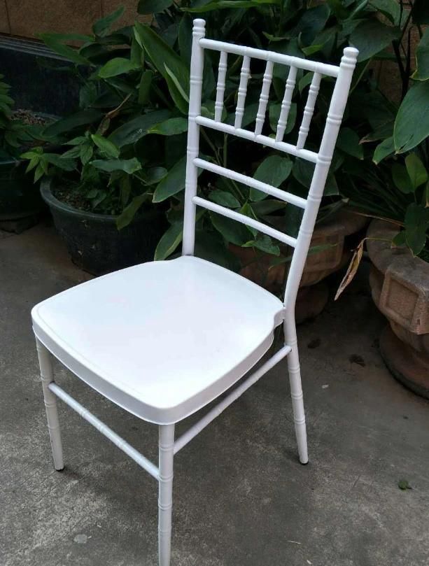 Cheapest Good Design Outdoor Garden Hote Frame Padded Chiavari Chair