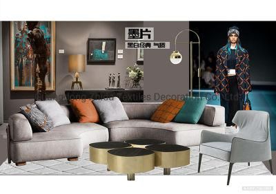 Colorful Hot Selling Linen Style Furniture Sofa Covering Furniture Fabric