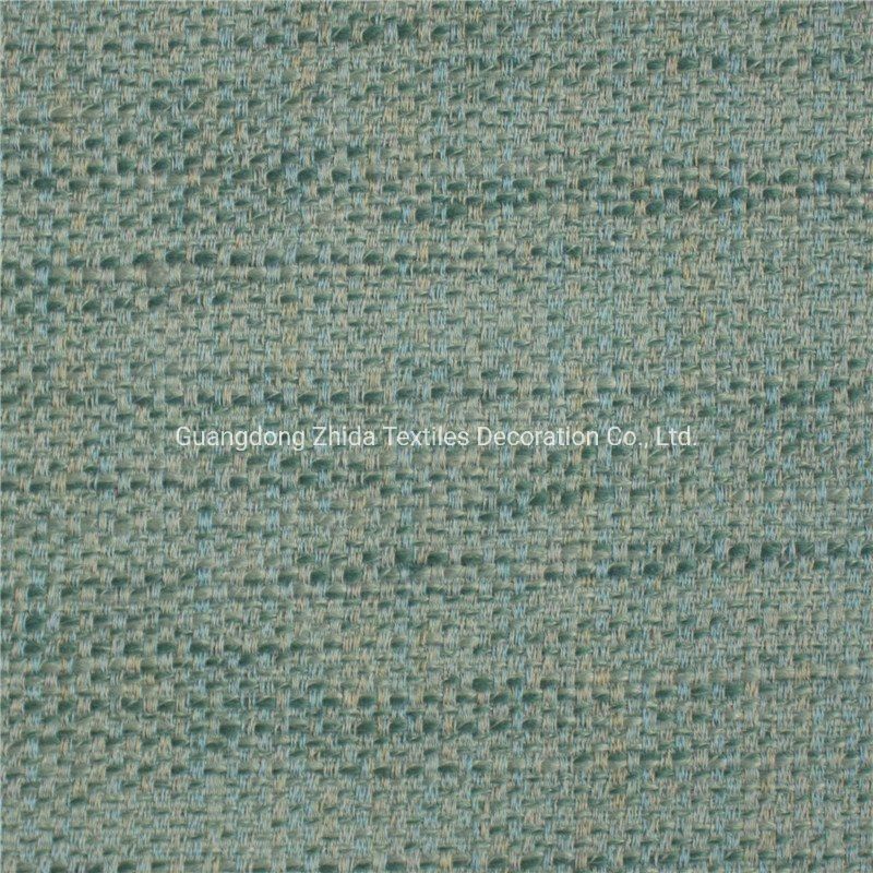 Two-Tone Polyester Texture Yard Dyed Upholstery Sofa Furniture Fabric