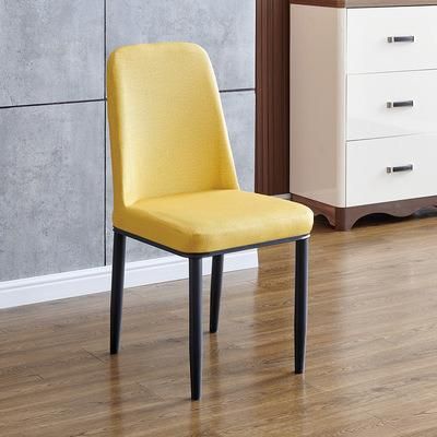 Nordic Furniture 4 Dining Chair Modern Fabric Chair Dining Modern Restaurant Chair for Hotel