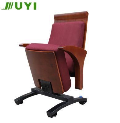 Jy-955 Cheap Price Comfortable Solid Wood Conference Church Auditorium Chair