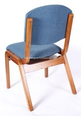 Professional Manufacturer of Hot Selling Wood Church Auditorium Chair (ZG15-007)