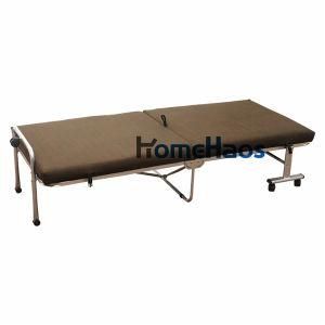 Single Folding Rollaway Bed with Memory Foam Mattress with Living Room Bed